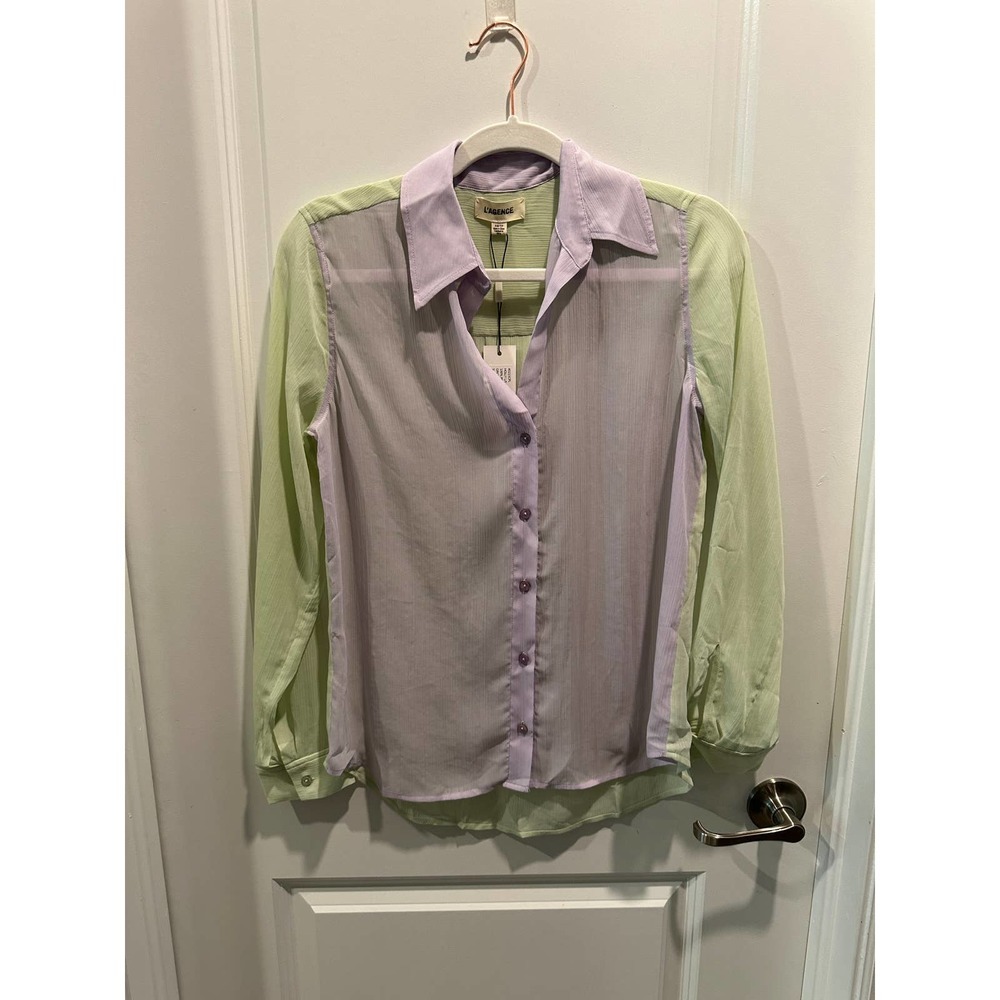 L'AGENCE Holly Blouse